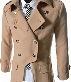 市场上装-中长外套-时尚男装中长外套