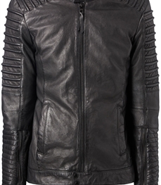 市场上装-皮衣-时尚男装皮衣