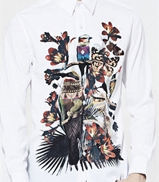 市场上装-衬衫-时尚男装衬衫