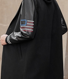 市场上装-中长外套-时尚男装中长外套