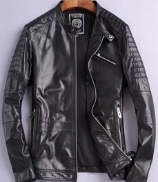 市场上装-皮衣-时尚男装皮衣