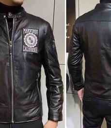 市场上装-皮衣-时尚男装皮衣