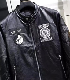 市场上装-皮衣-时尚男装皮衣