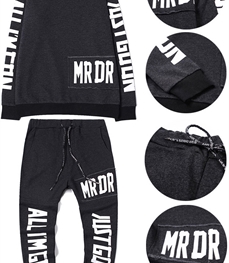 市场上装-套装-休闲男装套装