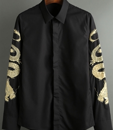 市场上装-衬衫-时尚男装衬衫