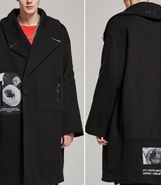市场上装-中长外套-时尚男装中长外套