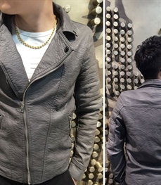 市场上装-皮衣-休闲男装皮衣