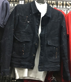 市场上装-夹克-（实拍）时尚男装夹克