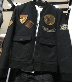 市场上装-夹克-（实拍）时尚男装夹克