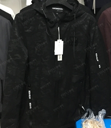 市场上装-中长外套-（实拍）时尚男装中长外套