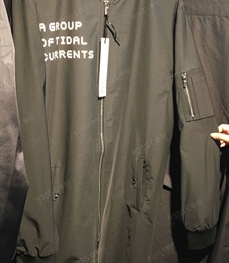 市场上装-中长外套-（实拍）时尚男装中长外套