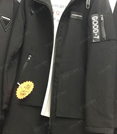 市场上装-中长外套-（实拍）时尚男装中长外套