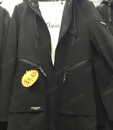 市场上装-中长外套-（实拍）时尚男装中长外套