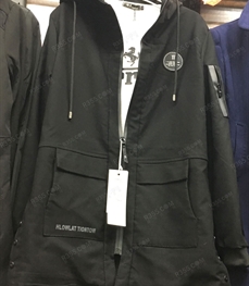 市场上装-中长外套-（实拍）时尚男装中长外套