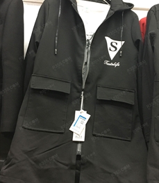 市场上装-中长外套-（实拍）时尚男装中长外套