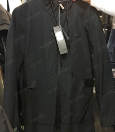 市场上装-中长外套-（实拍）时尚男装中长外套