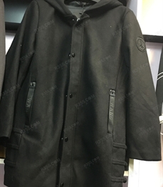 市场上装-中长外套-（实拍）时尚男装中长外套