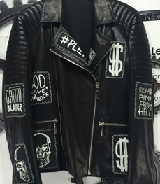 市场上装-皮衣-休闲男装皮衣