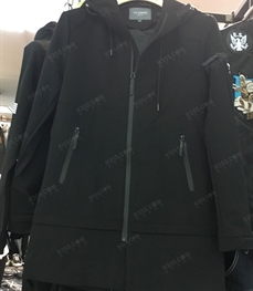 市场上装-中长外套-（实拍）时尚男装中长外套