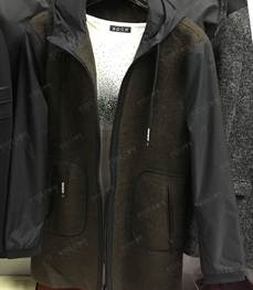 市场上装-中长外套-（实拍）时尚男装中长外套