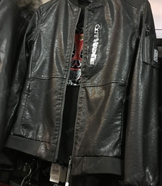 市场上装-皮衣-（实拍）时尚男装皮衣