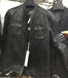 市场上装-皮衣-（实拍）时尚男装皮衣