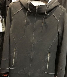 市场上装-中长外套-（实拍）时尚男装中长外套