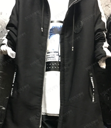 市场上装-中长外套-（实拍）时尚男装中长外套