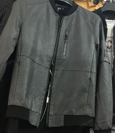 市场上装-皮衣-（实拍）时尚男装皮衣