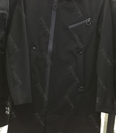 市场上装-中长外套-（实拍）时尚男装中长外套