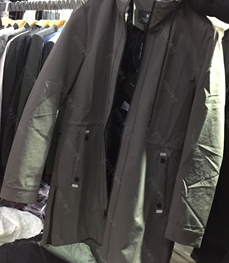 市场上装-中长外套-（实拍）时尚男装中长外套