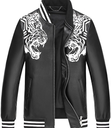 市场上装-皮衣-休闲男装皮衣