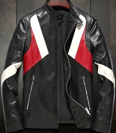 市场上装-皮衣-休闲男装皮衣