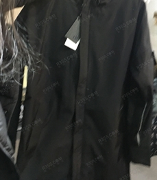 市场上装-中长外套-（实拍）时尚男装中长外套