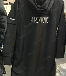 市场上装-中长外套-（实拍）时尚男装中长外套