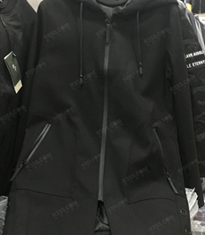 市场上装-中长外套-（实拍）时尚男装中长外套