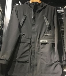 市场上装-中长外套-（实拍）时尚男装中长外套