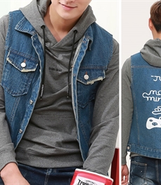 市场上装-马夹-休闲男装马甲