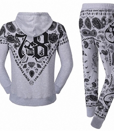 市场上装-套装-休闲男装套装