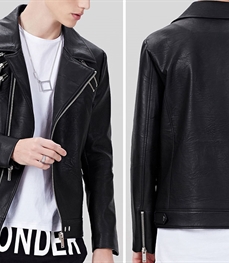 市场上装-皮衣-休闲男装皮衣