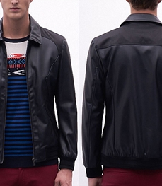 市场上装-皮衣-休闲男装皮衣