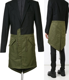 市场上装-中长外套-休闲男装中长外套