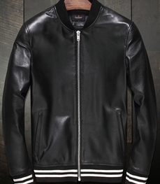 市场上装-皮衣-休闲男装皮衣