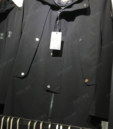 市场上装-中长外套-（实拍）时尚男装中长外套