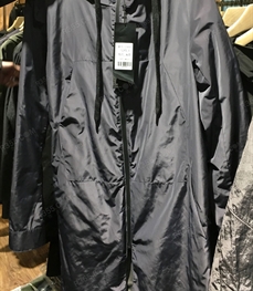 市场上装-中长外套-（实拍）时尚男装中长外套