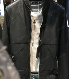市场上装-皮衣-（实拍）时尚男装皮衣