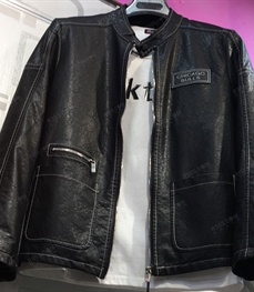 市场上装-皮衣-（实拍）时尚男装皮衣