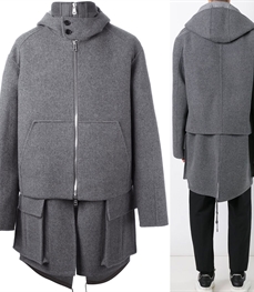 市场上装-中长外套-休闲男装中长外套