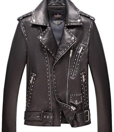 市场上装-皮衣-休闲男装皮衣