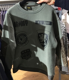 市场上装-卫衣-（实拍）休闲男装卫衣